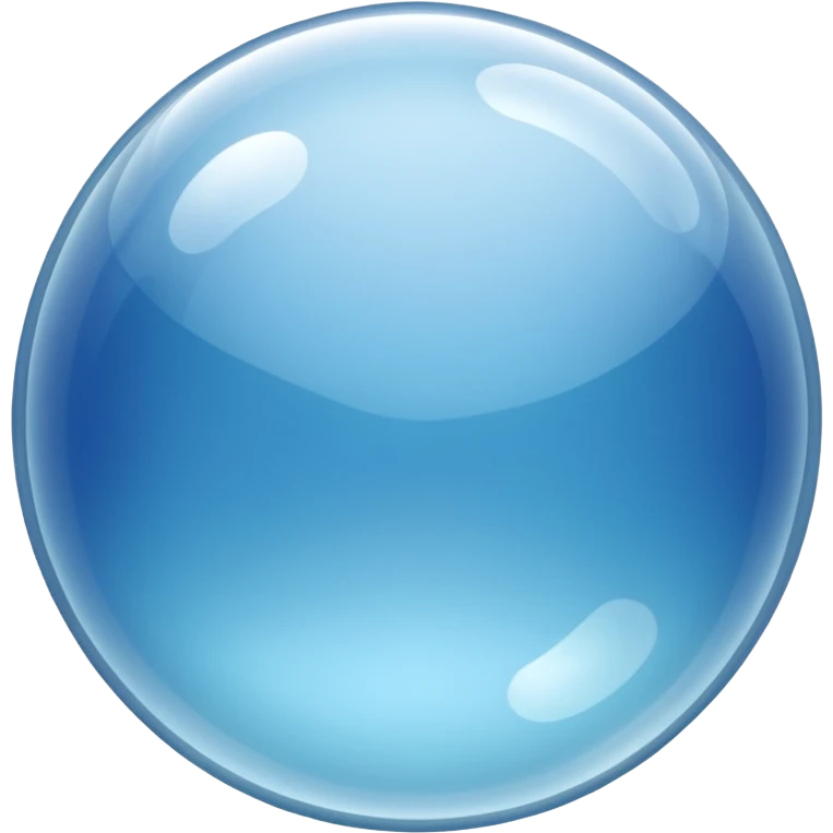 empty transparent bubble emoji