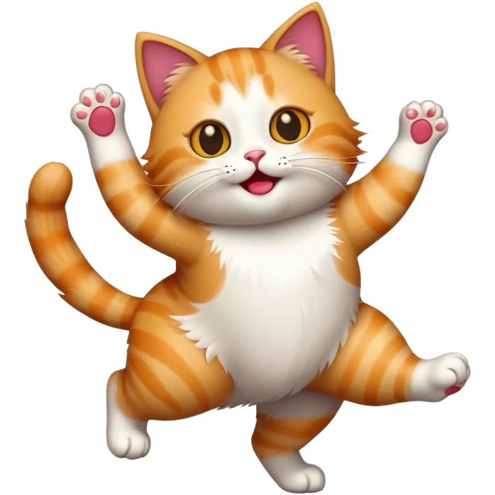 Cat dancing  emoji