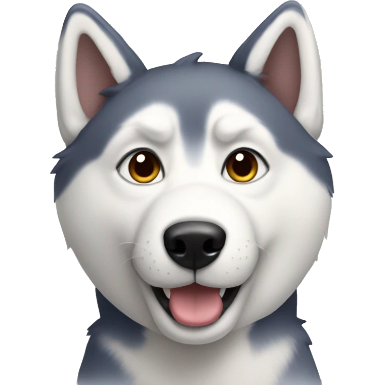 Husky  emoji