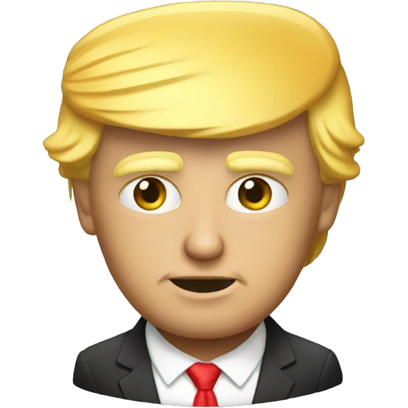 trump dans un canapé emoji