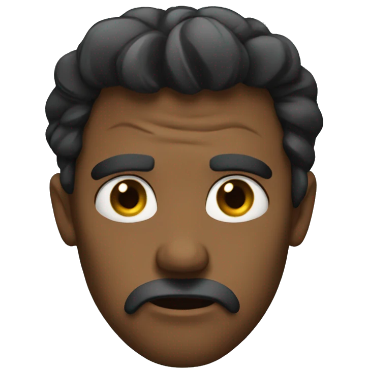 Annoyed look emoji