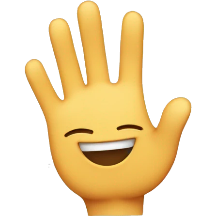 Smile face with hand salute emoji