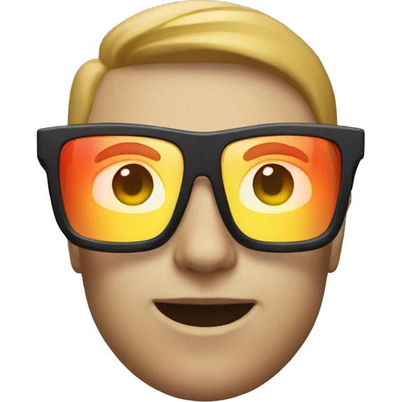 infrared glasses emoji