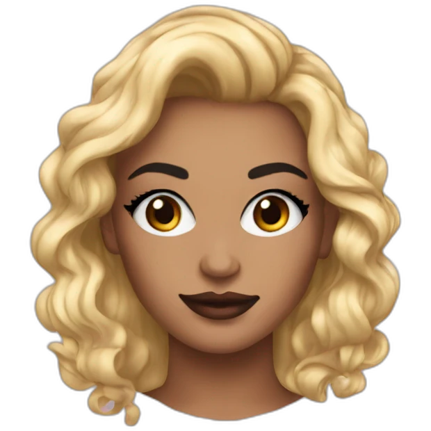 morgane makup emoji