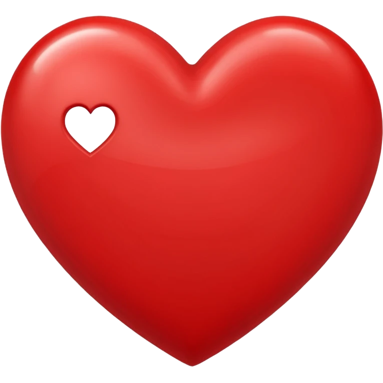 A red heart with a "J" in it emoji