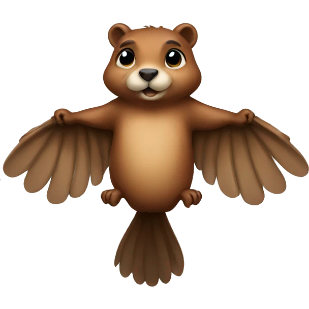 beaver wings emoji