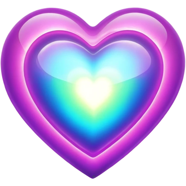 plasma energy heart shaped emoji