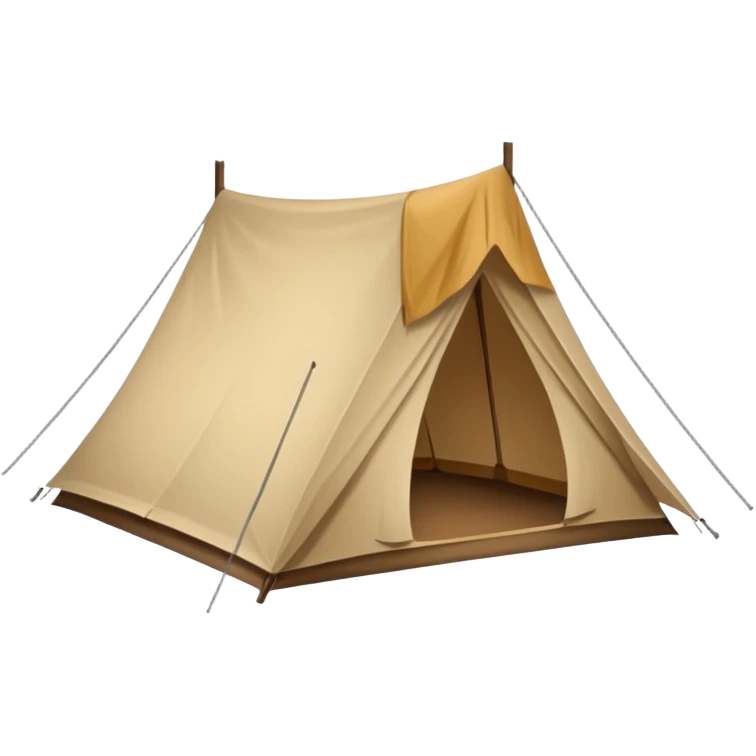 палатка в поході emoji