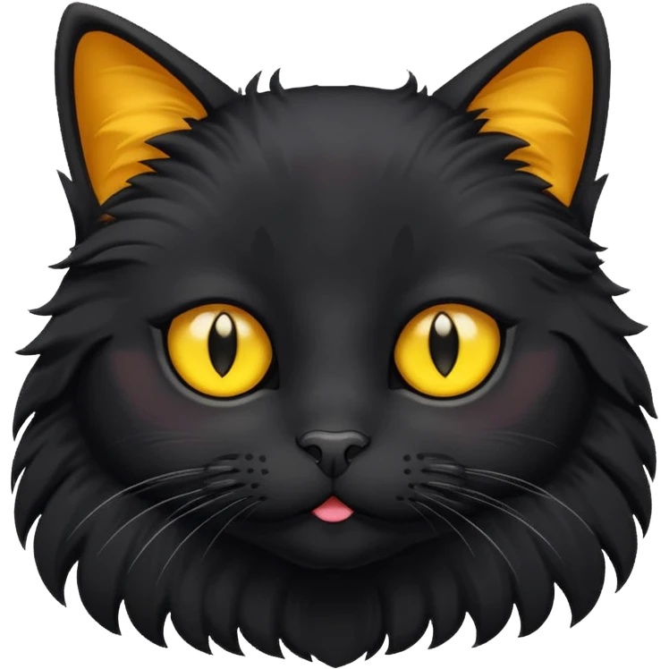 Gatito negro emoji