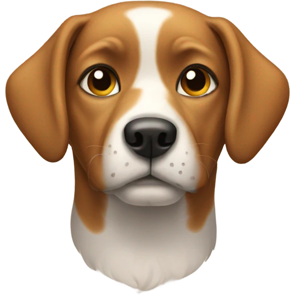 A dog  emoji