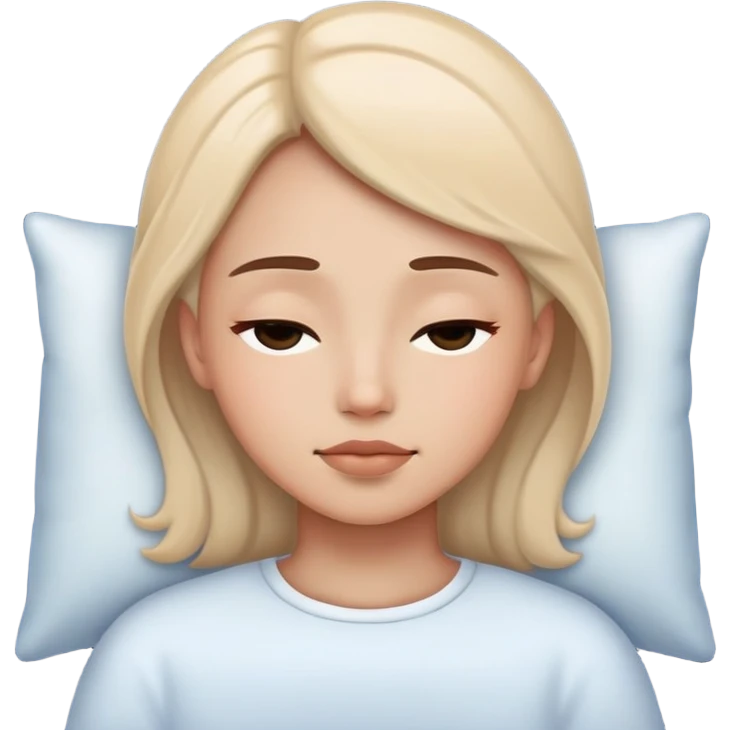a face dreaming pretty at night emoji