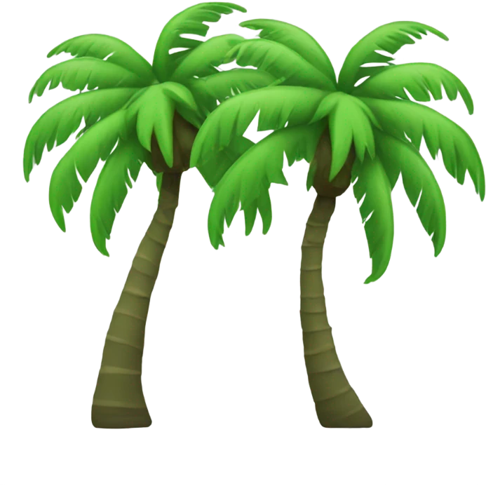 add palm trees emoji
