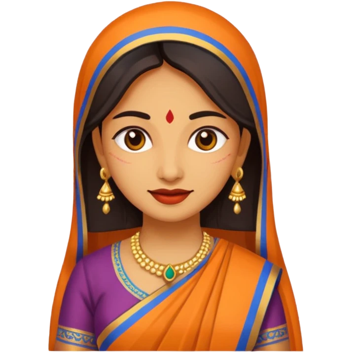 India woman emoji