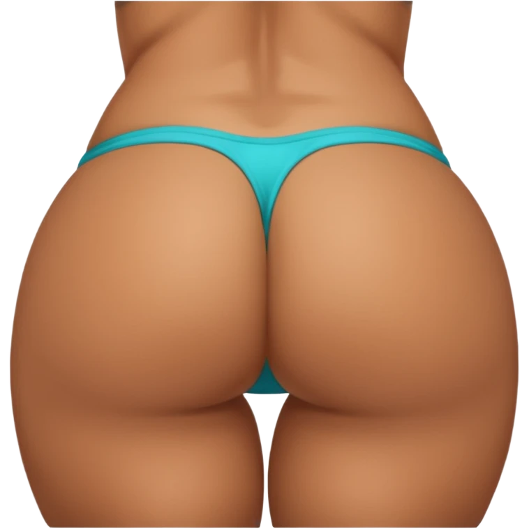 Huge booty emoji