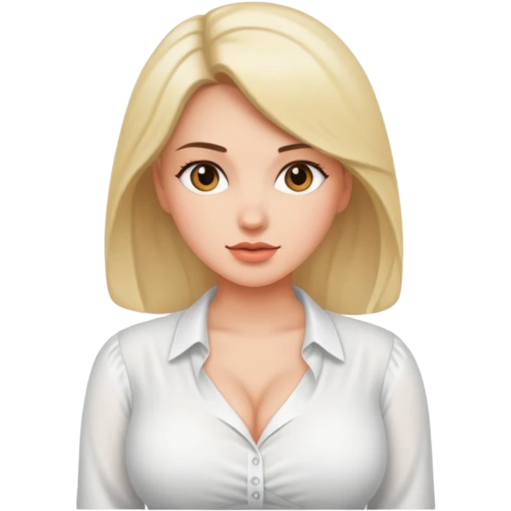 A woman with big juicy boobs emoji