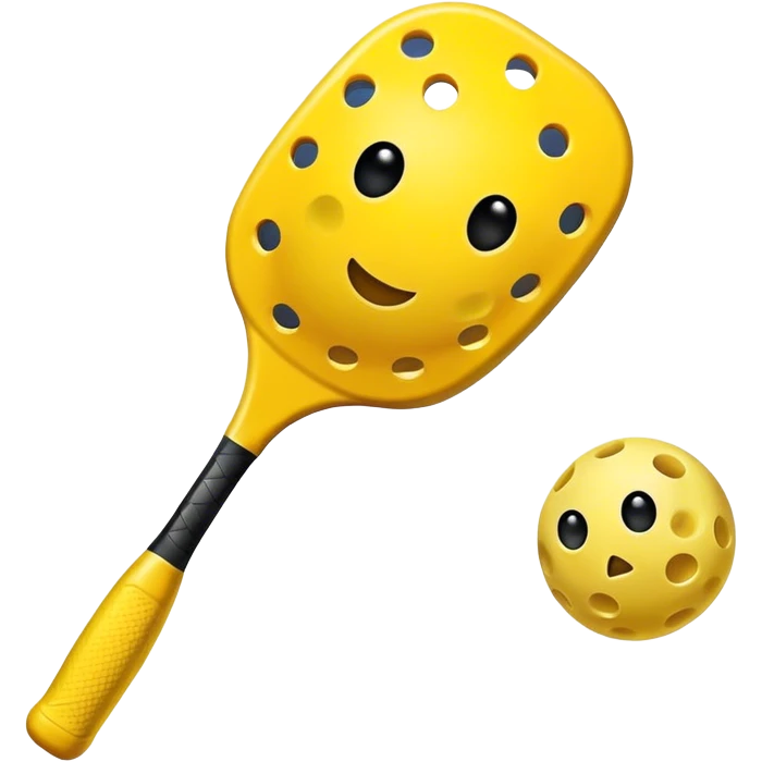 just the ball used for pickleball emoji