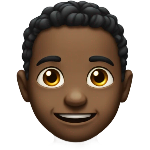 Baby looking evil emoji