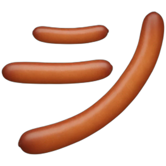 sausage emoji
