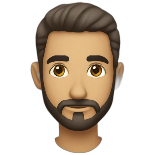 یه دختر انیمه ای با موه های قرمز و چشم های قرمز emoji