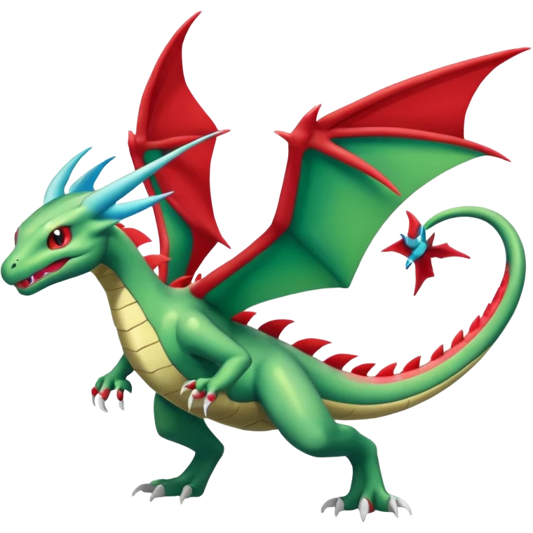 Drudigon-Flygon-Salamence-fusion (full body) emoji