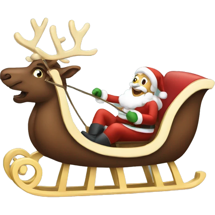 sleigh emoji