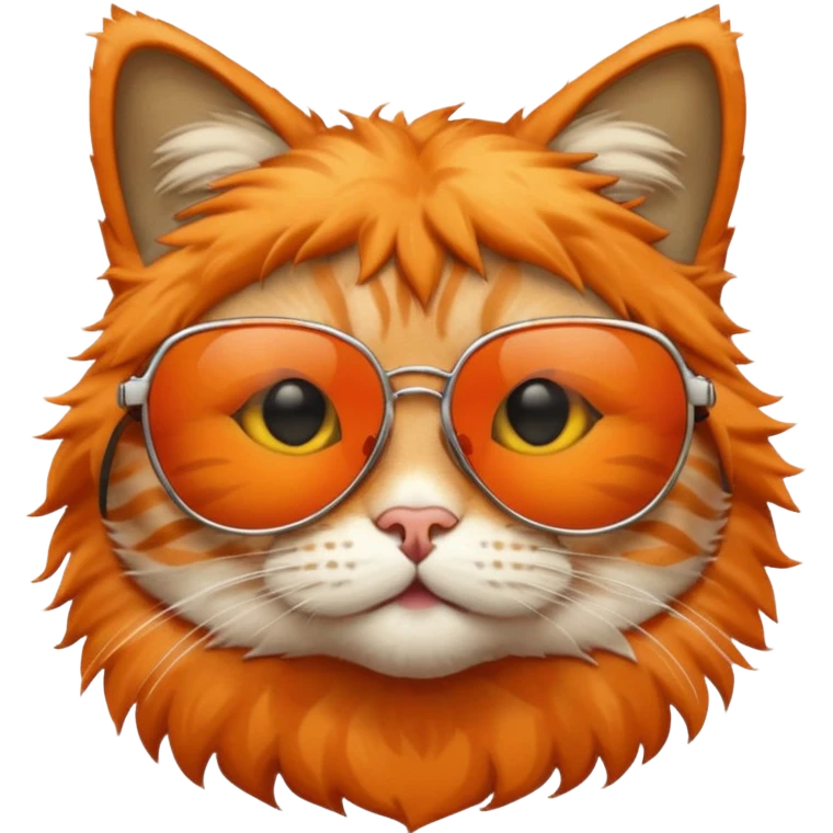 Cat wearing sunglasses emoji