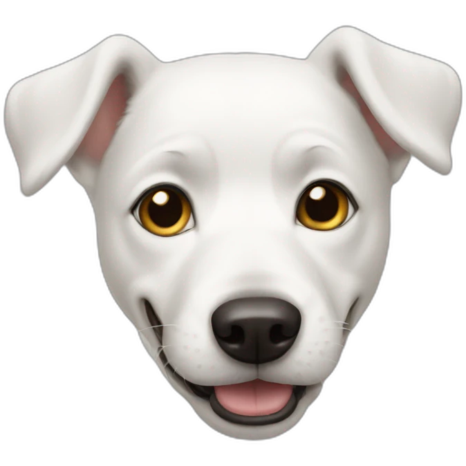 white dog emoji