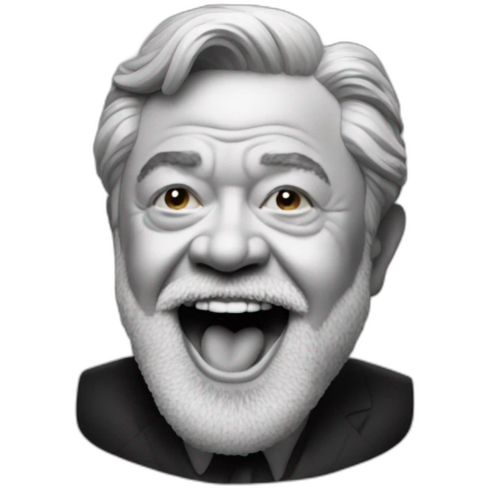 president lula tongue emoji