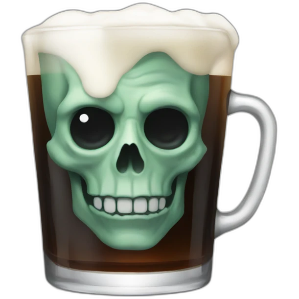 Voldemort drink beer emoji