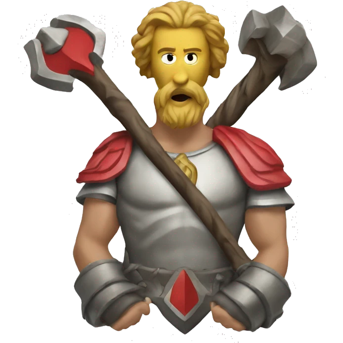 Logo of the god ajax emoji