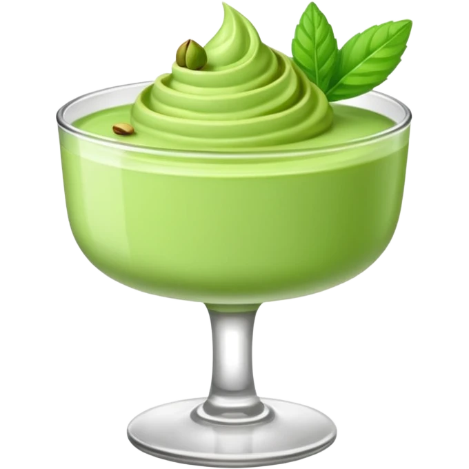 green dessert emoji