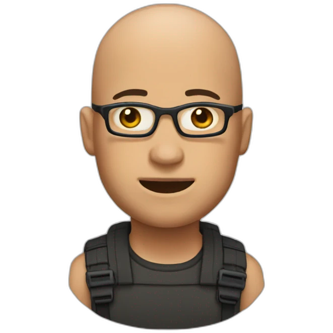 twitch emote bald emoji