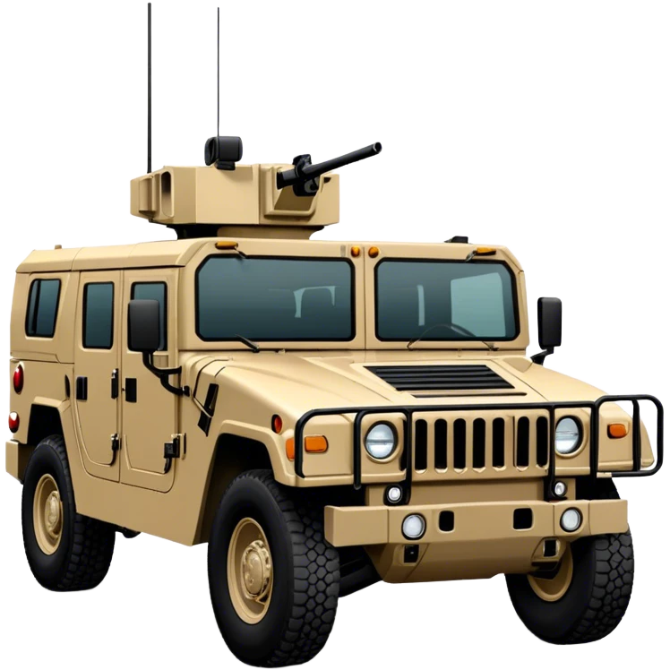 Humvee (HMMWV) (sand colour) emoji