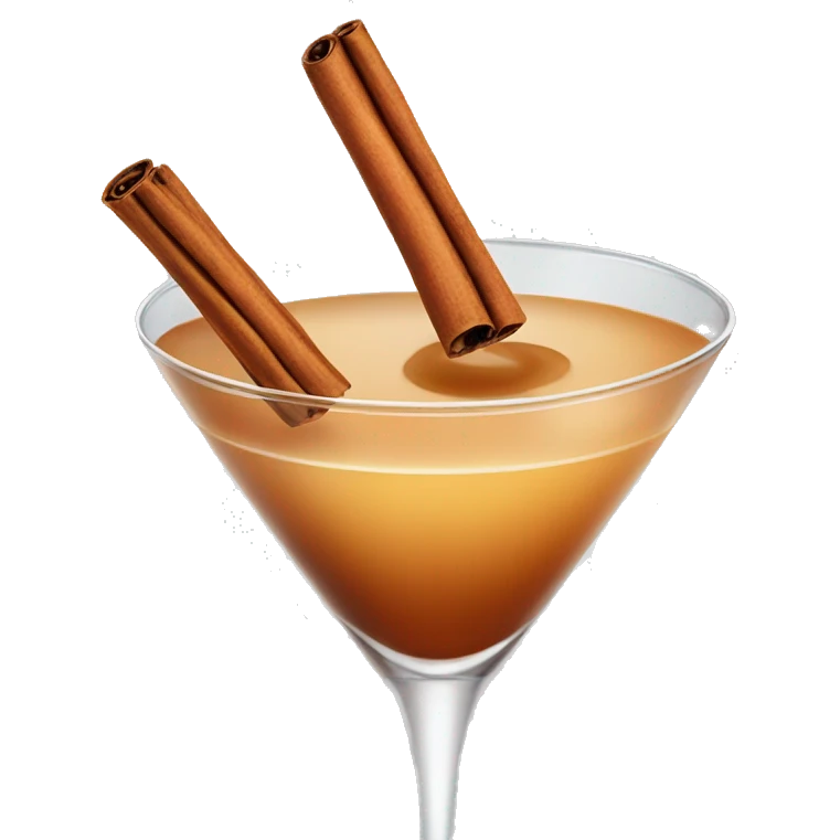 cinnamon martini emoji