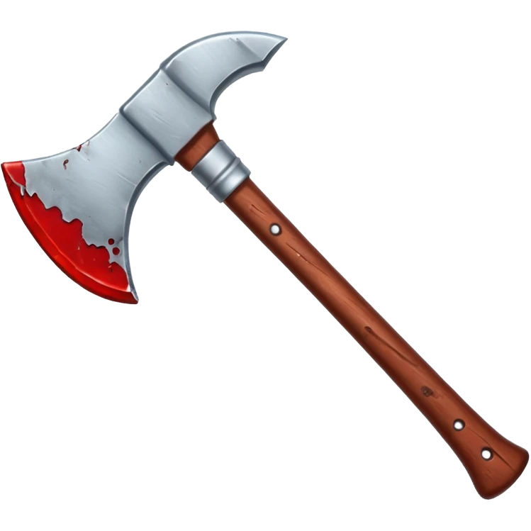 Окровавленныи топор emoji
