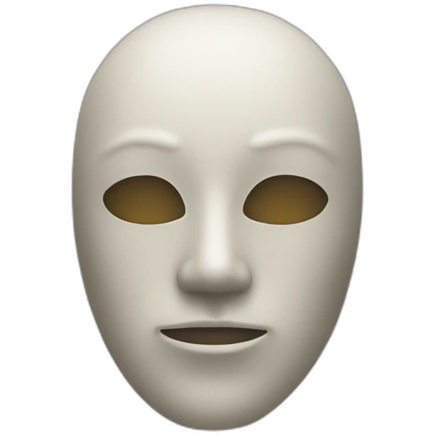 mask for skin emoji
