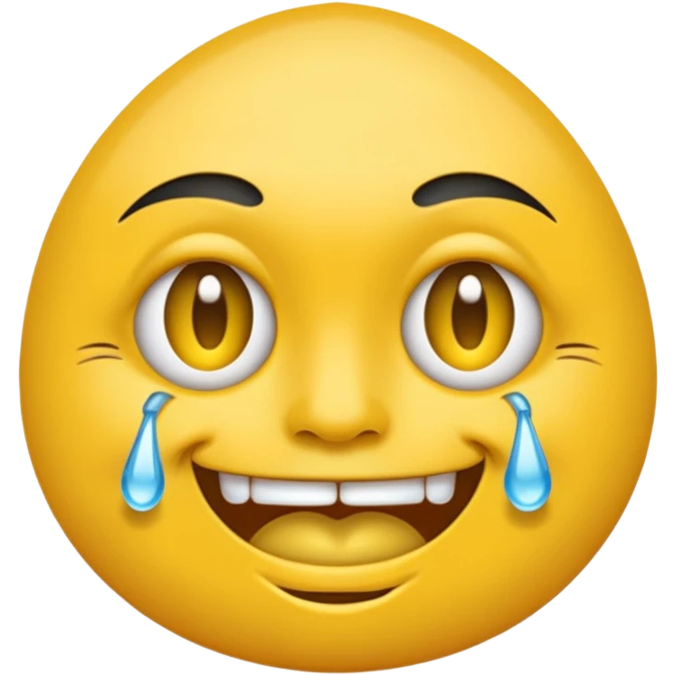 circular yellow emoji grimacing iced out grill teardrop tattoo under right eye emoji