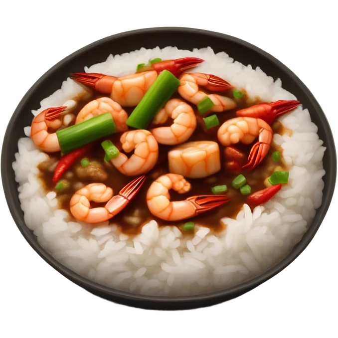 Bowl of Louisiana étouffée  emoji