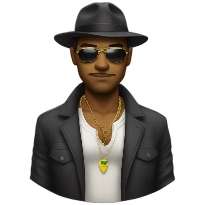 Gangster form brazil emoji