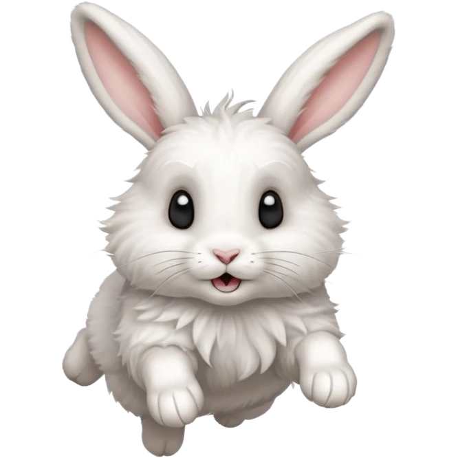 rabbit jumping emoji