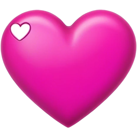Fuchsia heart emoji