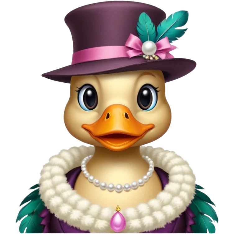 socialite duck emoji