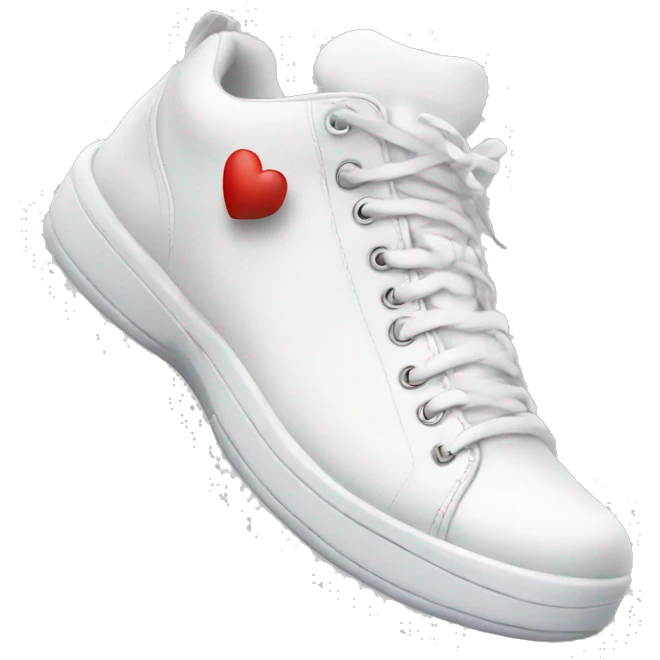 chunky white tennis shoes emoji