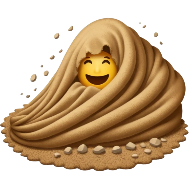 sweeping shit under the carpet emoji