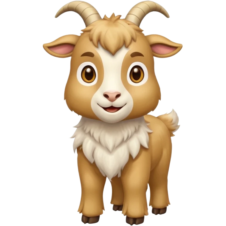 golden goat, like the original goat emoji emoji