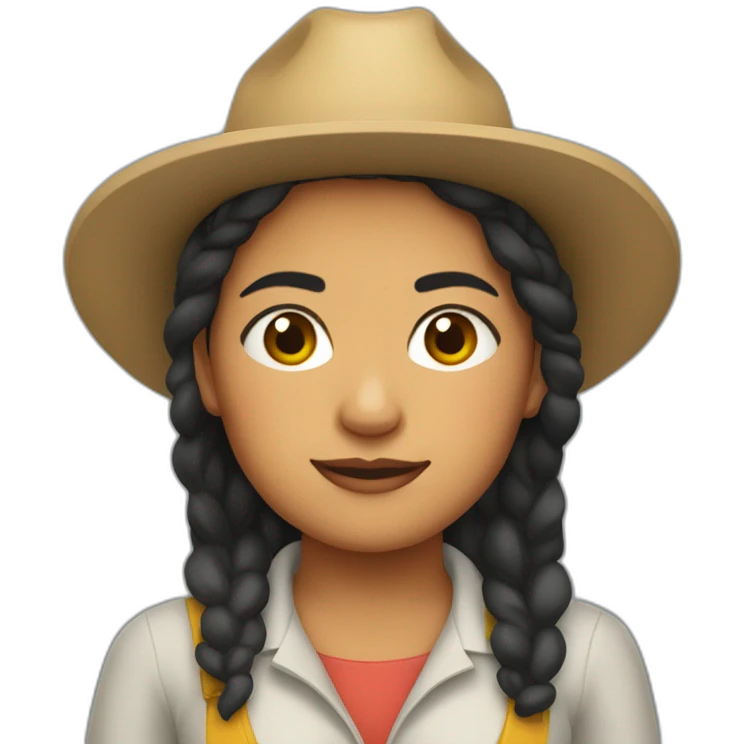 Xochitl Gomez farmer emoji