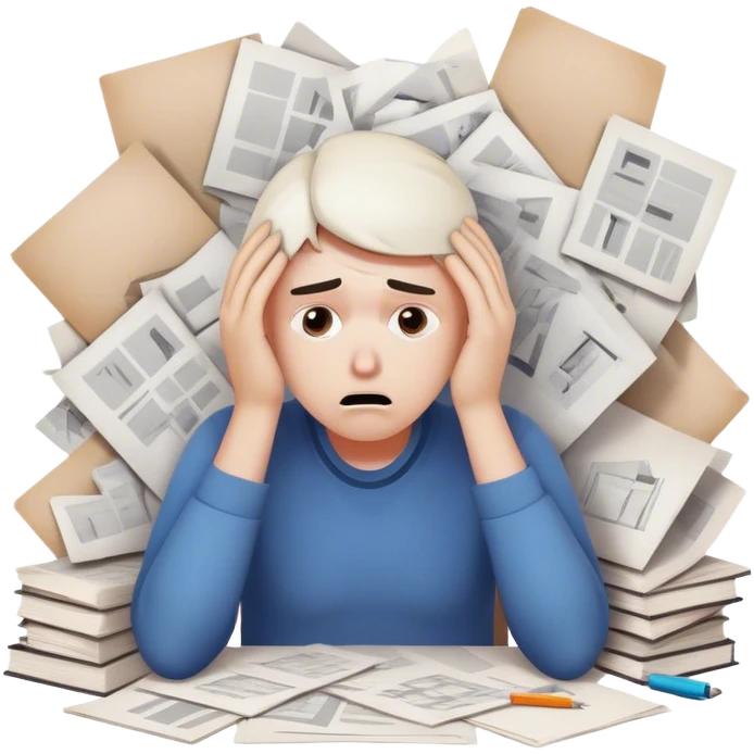 graphic designer creative block emoji