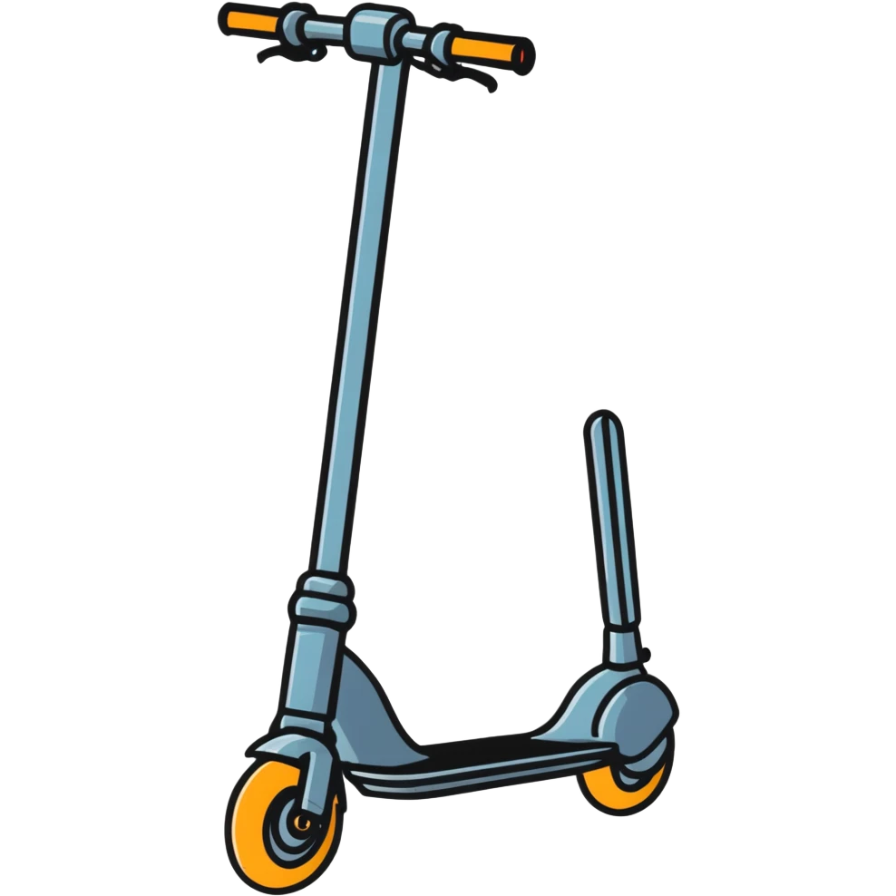 person riding an electric scooter emoji