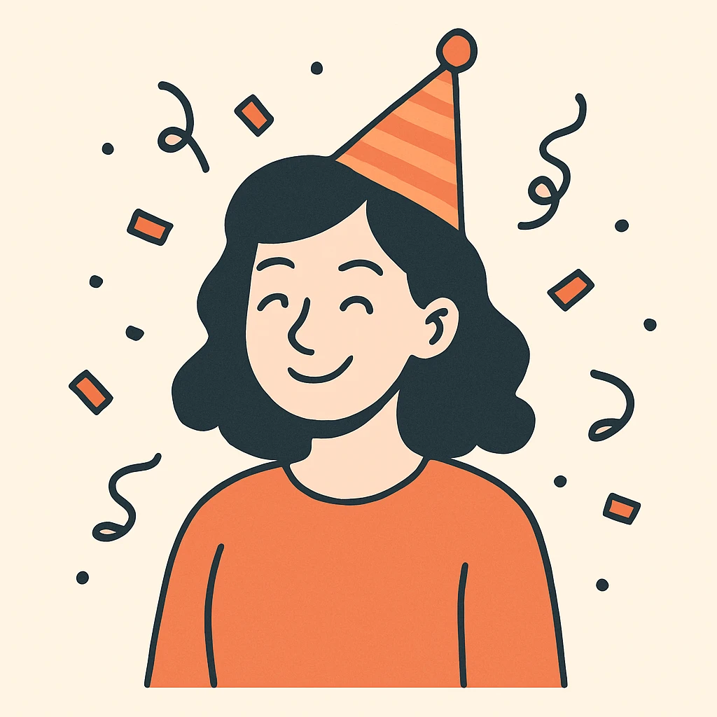 party hat emoji