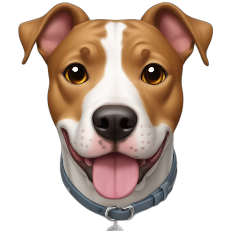  heeler pit bull mix  emoji
